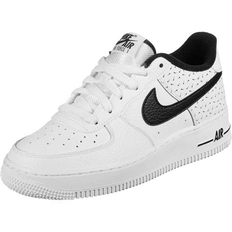 nike air force 1 schwarz weiß|air force 1 schuh.